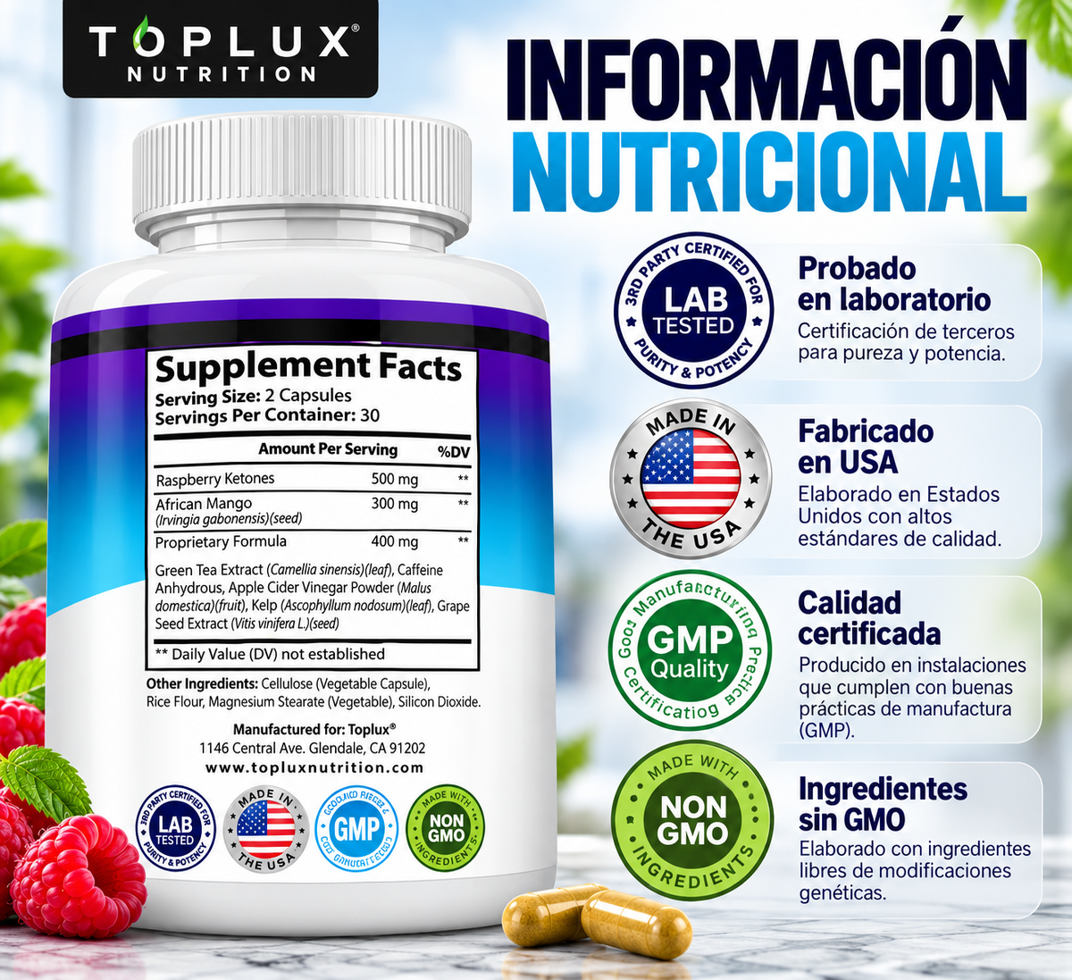 TOPLUX Nutrition – KETO BURN