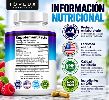 TOPLUX Nutrition – KETO BURN