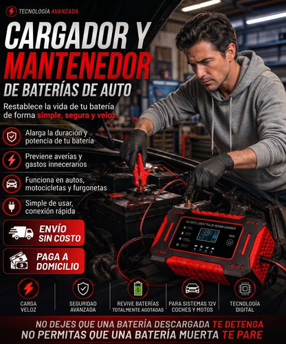 CargaMax Pro - Cargador de Bateria