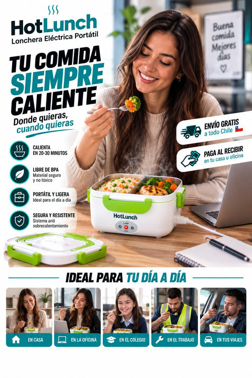 HotLunch – Lonchera Eléctrica Portátil
