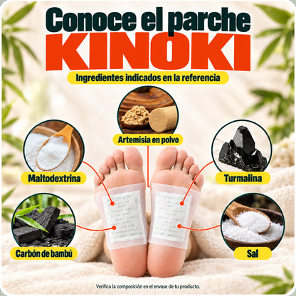 🔥 3 Pack - Parches Pies Kinokis