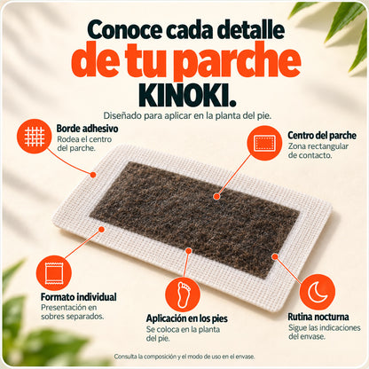 🔥 3 Pack - Parches Pies Kinokis