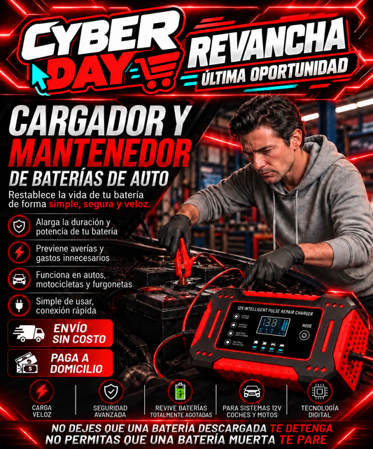 CargaMax Pro - Cargador de Bateria